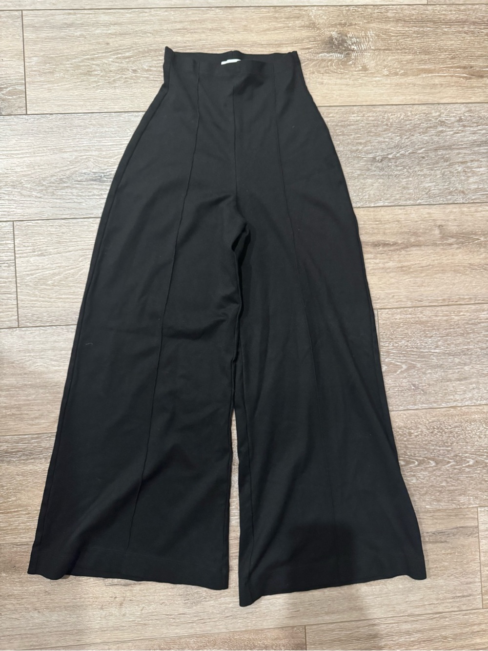 Ripley Rader Ponte Knit Wide Leg Pants Black Size 2 Small